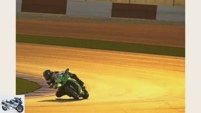 Correct cornering with the motorcycle